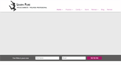 Desktop Screenshot of learnpure.com